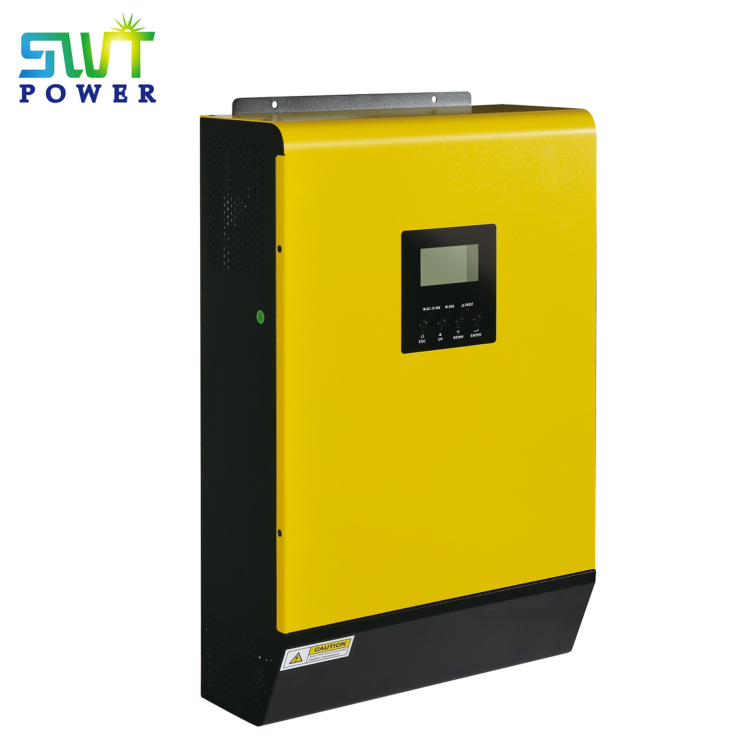 5kw ONGrid PV Inverter with Energy Storage with parallel up to 9 units yellow color
